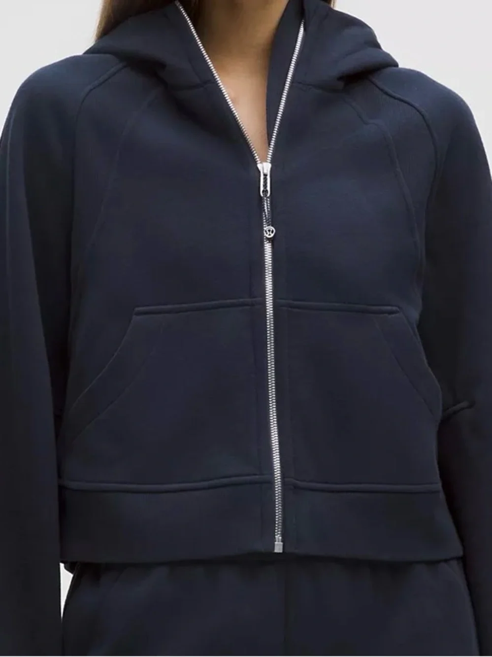 lululemon athletica Navy Oversized Full-Zip Scuba
